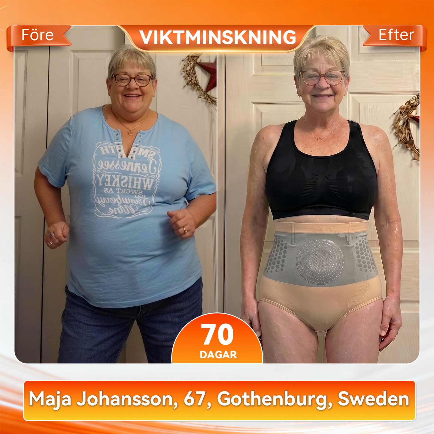 ShapeFit formande shorts • Synligt resultat