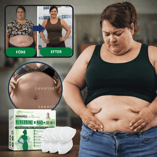 Luxarise® Moringa + Berberine Plåster • Synliga resultat