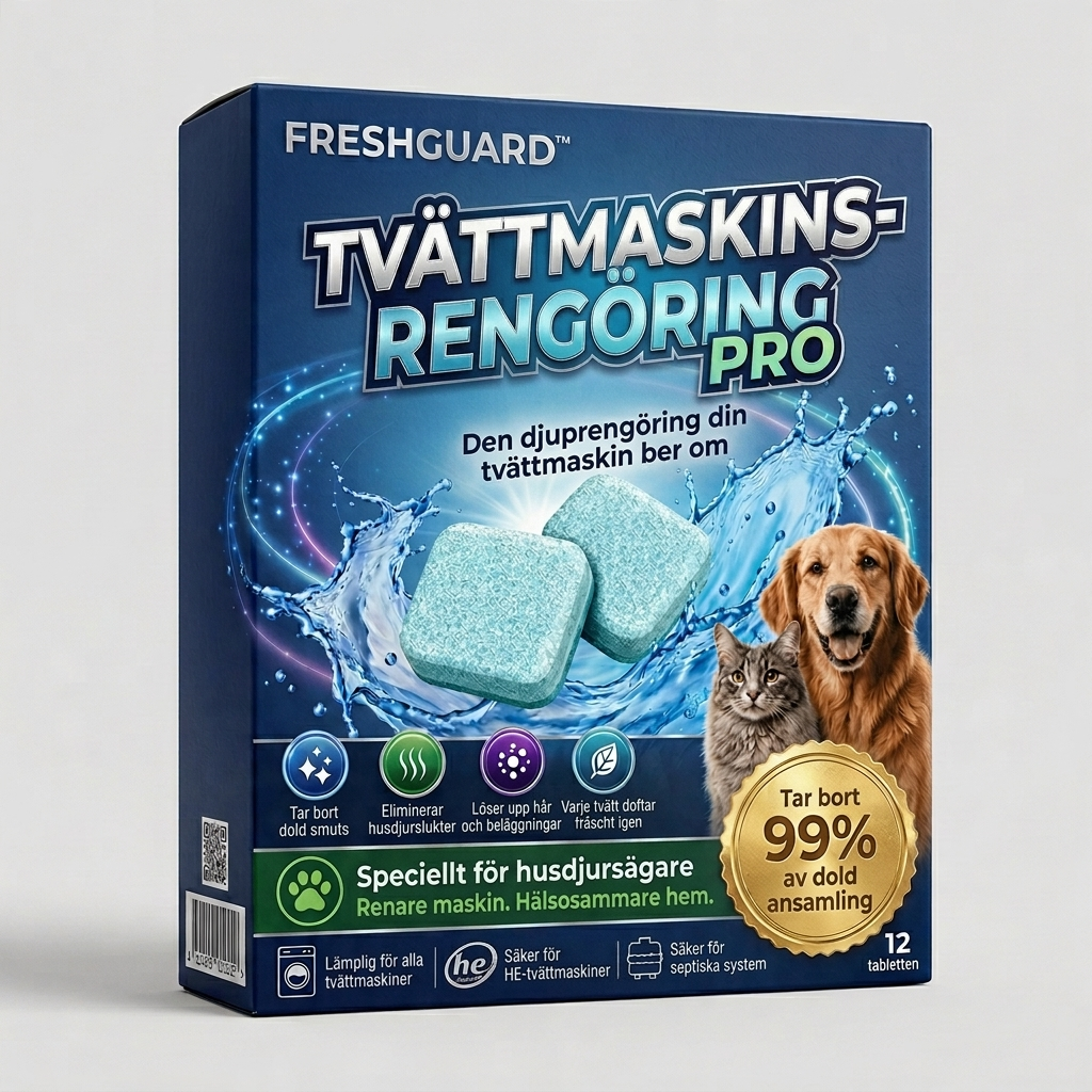 FreshGuard™ Professionell tvättmaskinsrengöring
