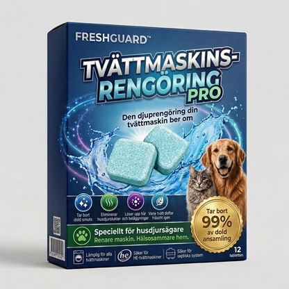 FreshGuard™ Professionell tvättmaskinsrengöring