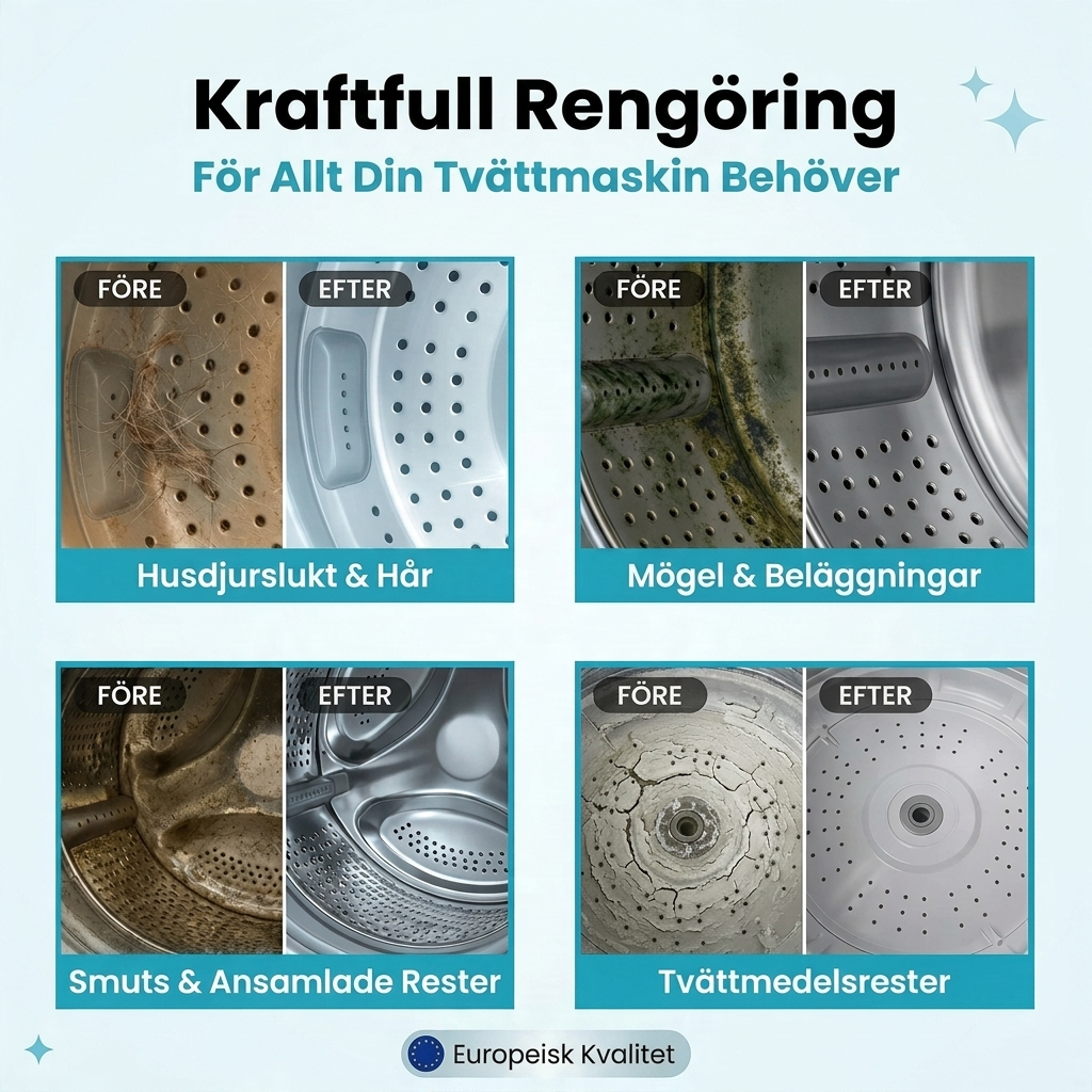FreshGuard™ Professionell tvättmaskinsrengöring