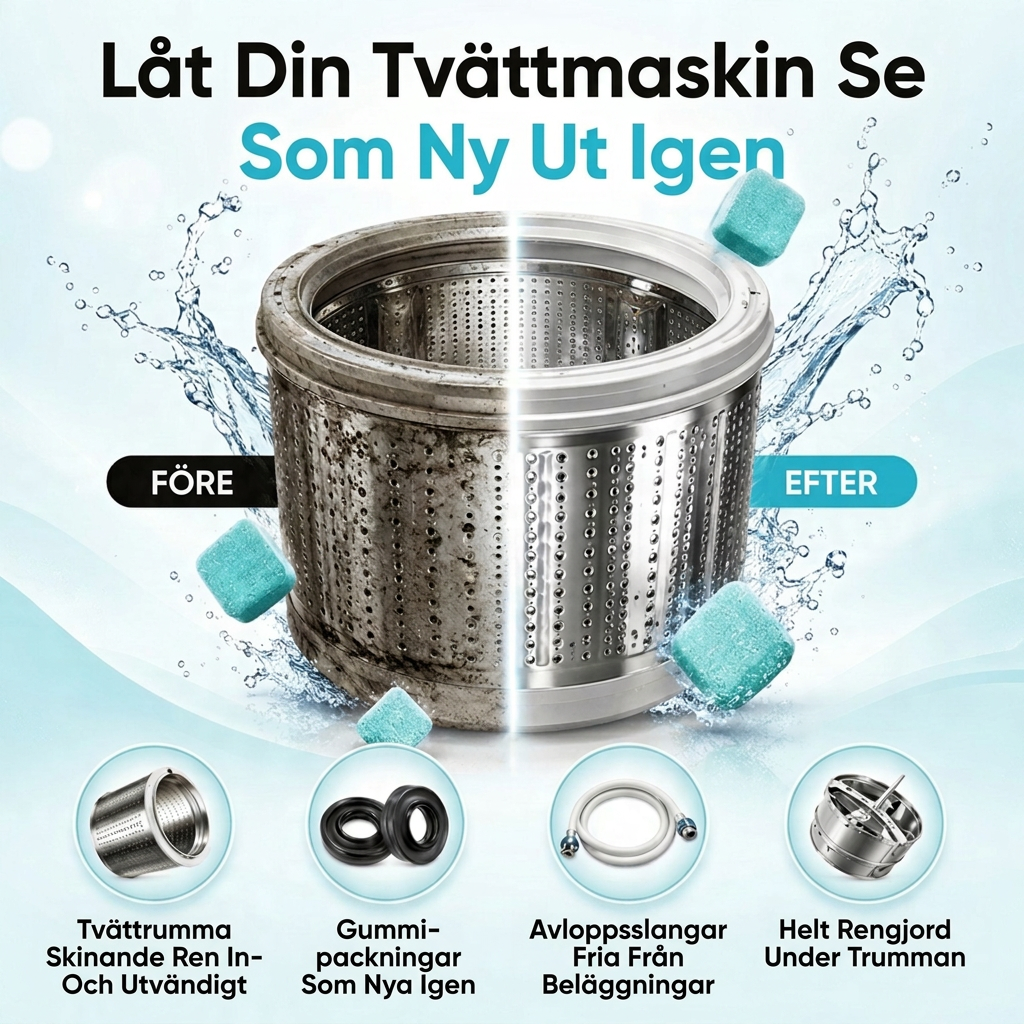 FreshGuard™ Professionell tvättmaskinsrengöring