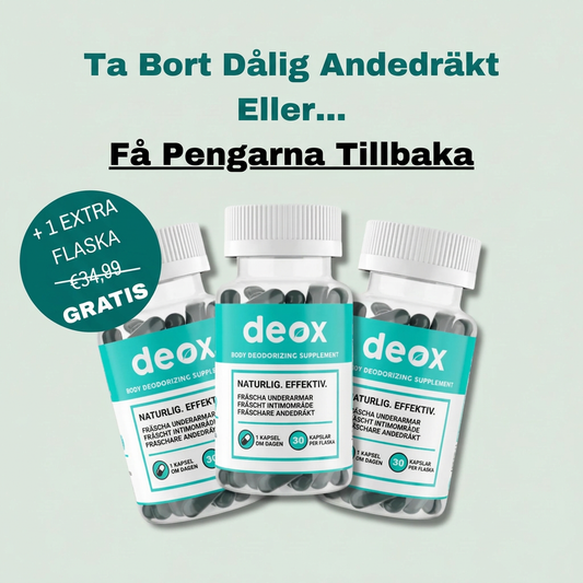 Deox™ – Formel för neutralisering av dålig lukt
